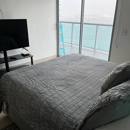 Formidable Apartamento Vista Al Mar 23 * Cartagena